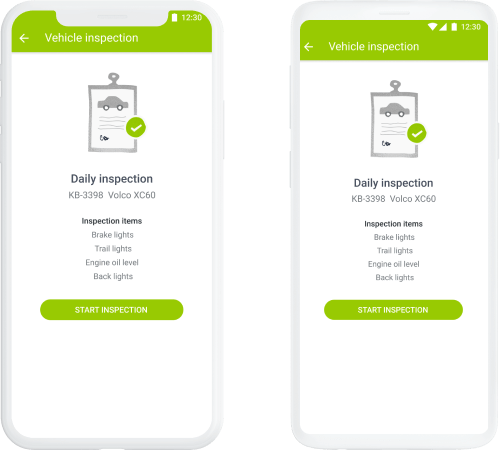 Brukes i Mapon GO-mobilappen